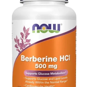 Berberine HCL 500 mg 90 Veg Capsules